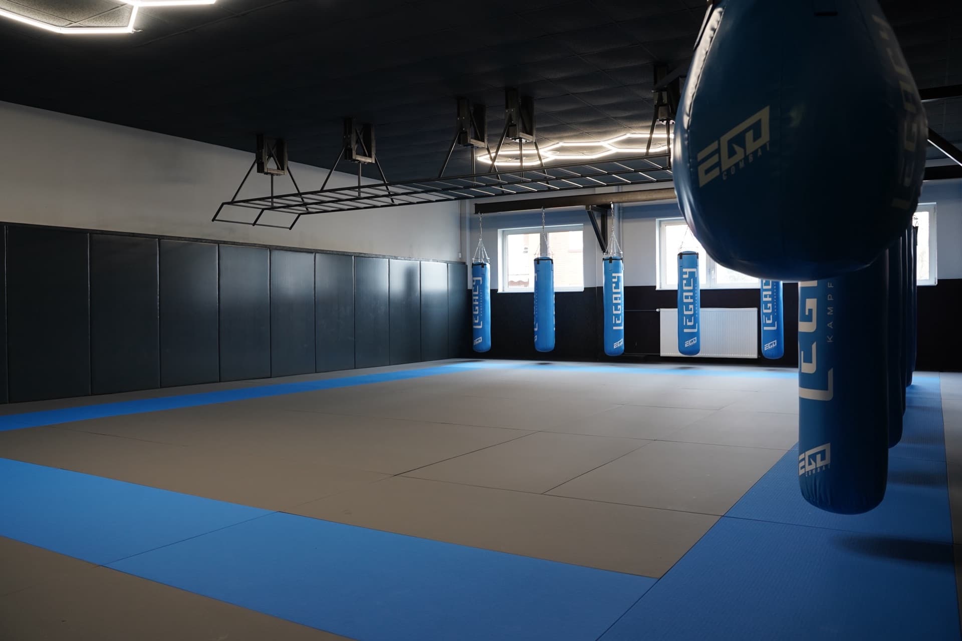 Grappling-Halle im Legacy Kampfsportstudio
